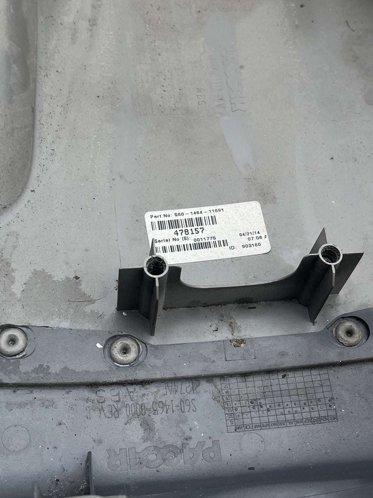 S60-1464-11691 Genuine Peterbilt Dash Panel - Second Truck Parts