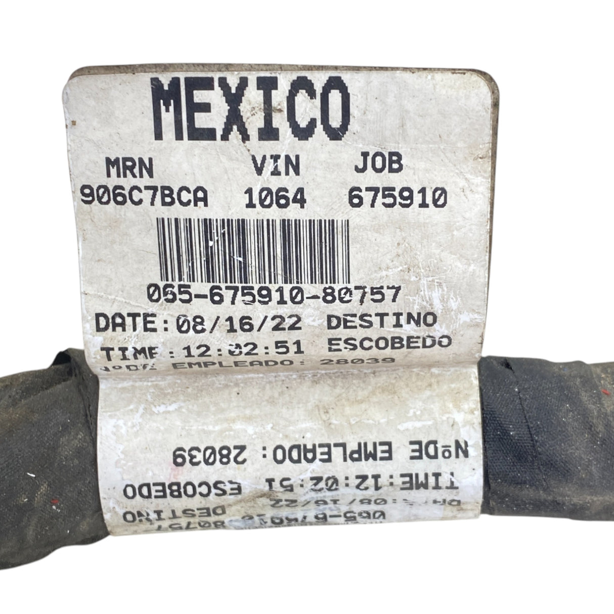 065-675910-80757 Genuine Wiring Harness - Second Truck Parts