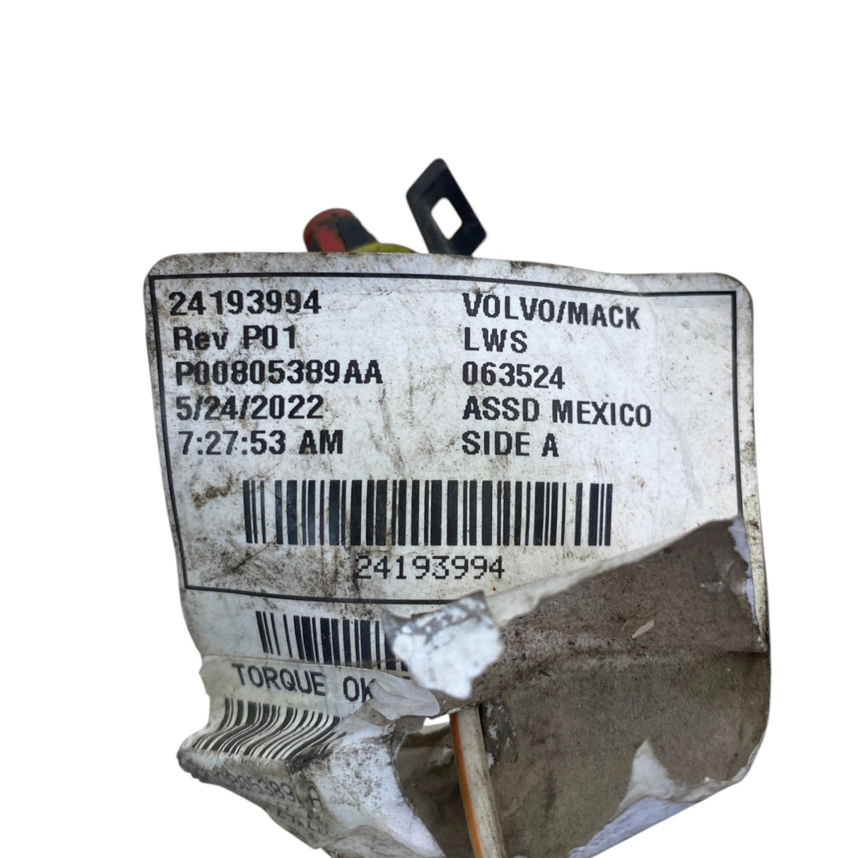 24193994 Genuine Volvo Wires - Second Truck Parts