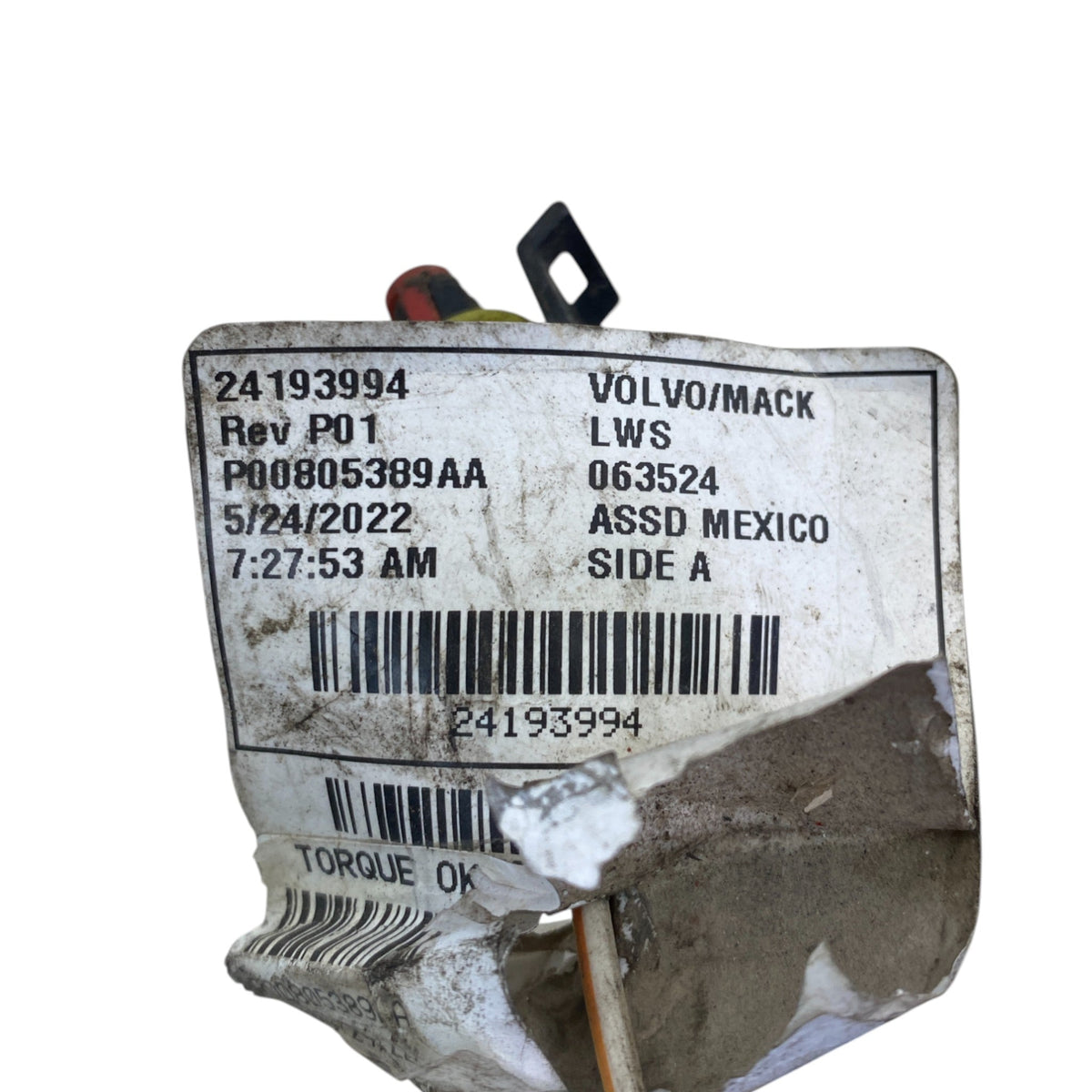 24193994 Genuine Volvo Wires - Second Truck Parts