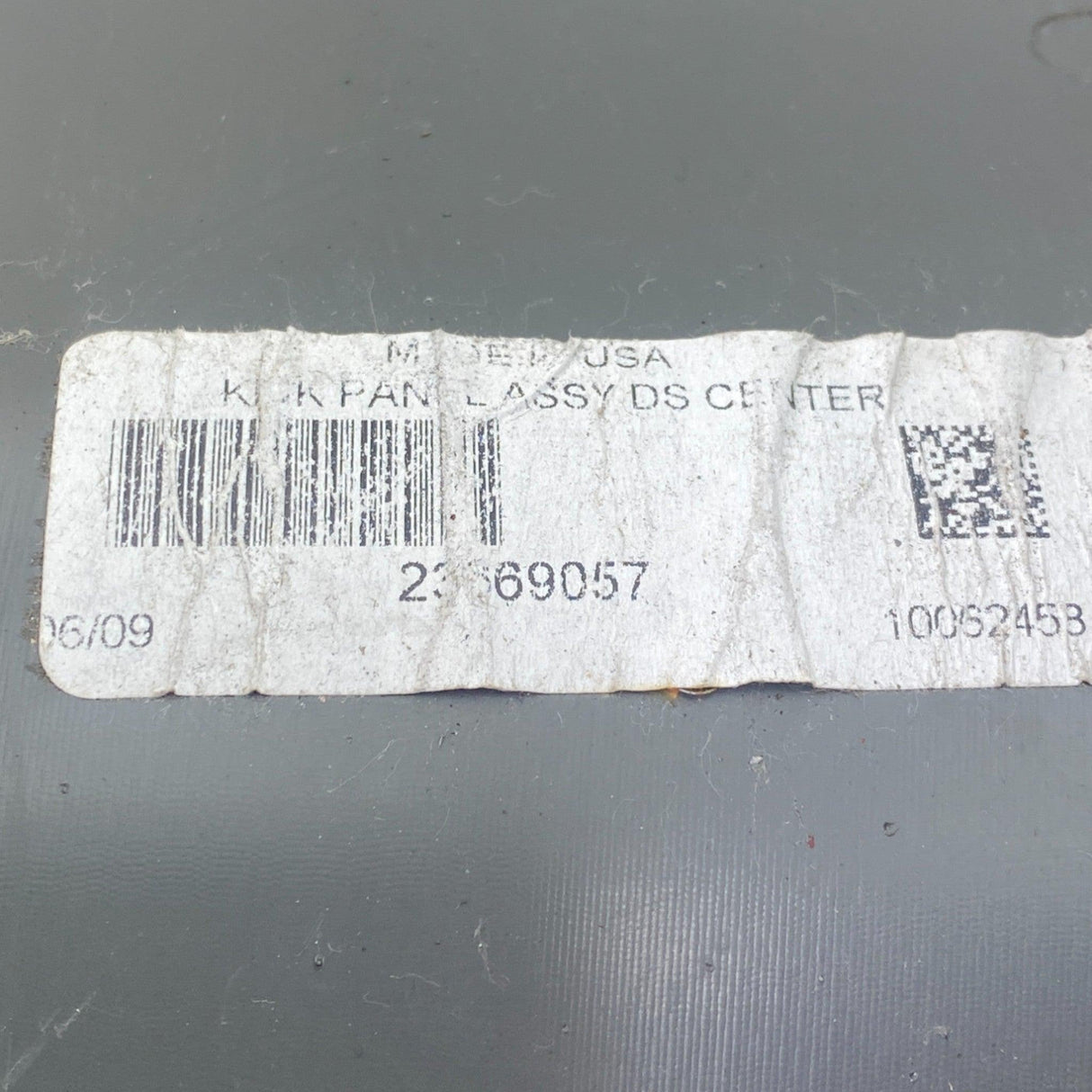 82754763 Genuine Volvo Front Dash Cover Trim Kick Panel - Second Truck Parts