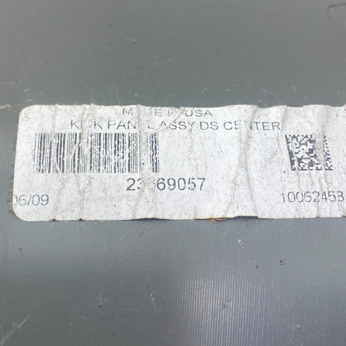 82754763 Genuine Volvo Front Dash Cover Trim Kick Panel - Second Truck Parts