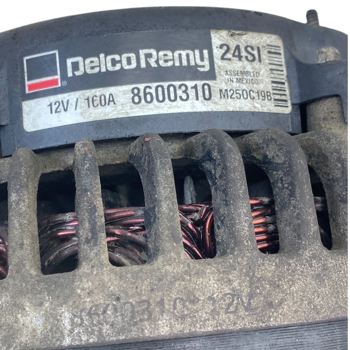 8600310 Genuine Delco Remy Alternator 24SI 12V 160A - Second Truck Parts