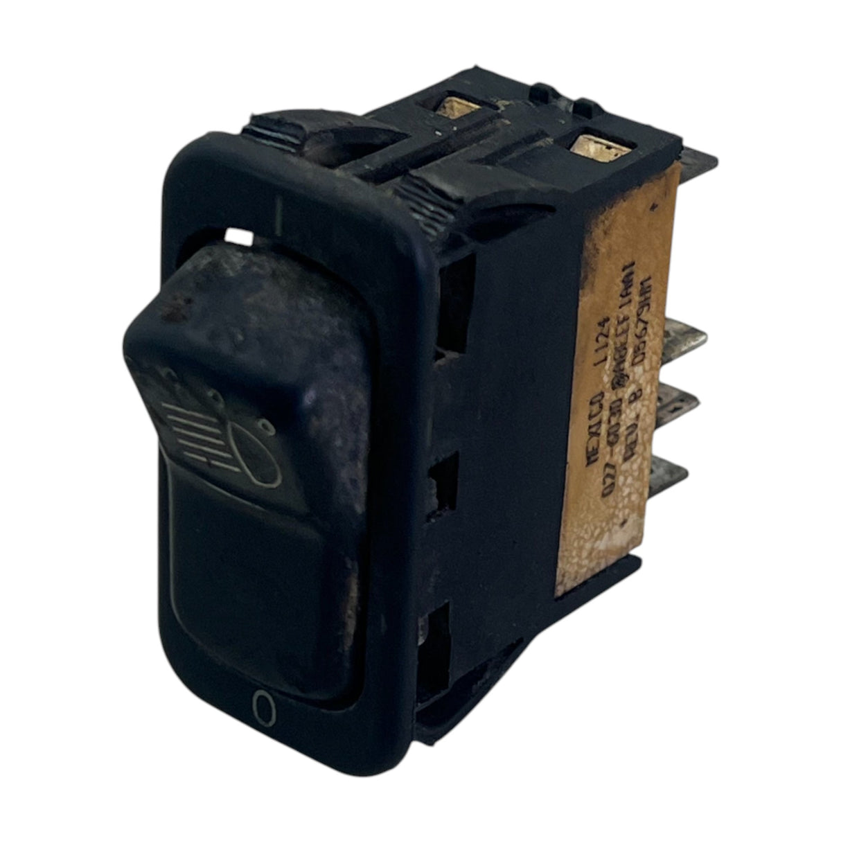 Q27-6030-8A8EEF1AA1 Genuine Peterbilt Headlight Rocker Switch - Second Truck Parts