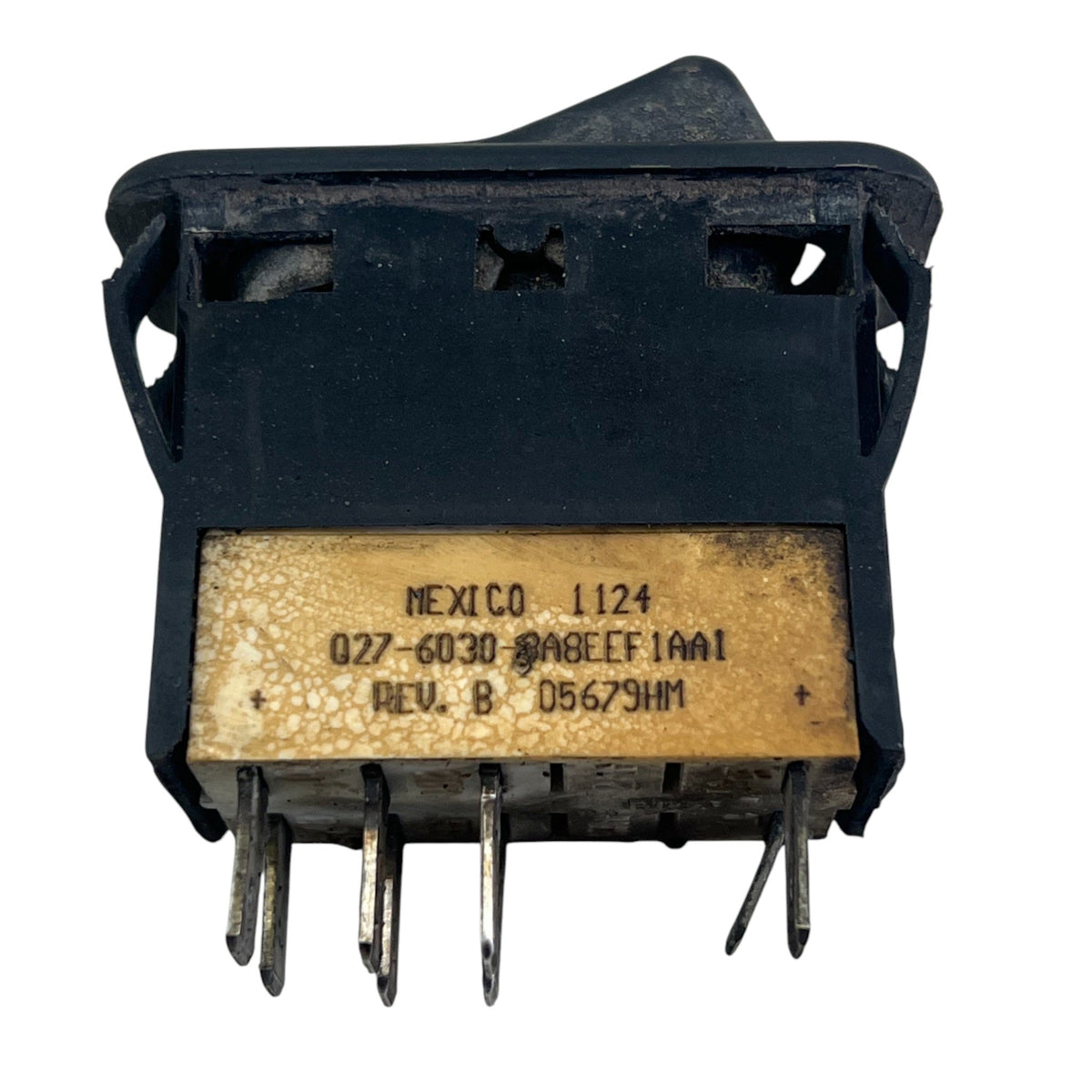 Q27-6030-8A8EEF1AA1 Genuine Peterbilt Headlight Rocker Switch - Second Truck Parts