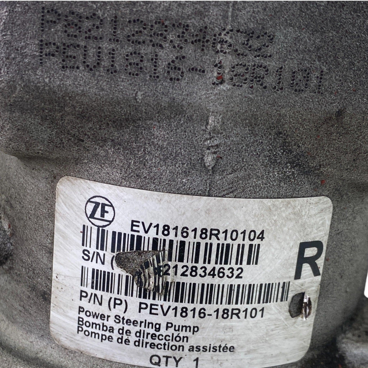 1816-18R101 Genuine TRW Power Steering Pump - Second Truck Parts