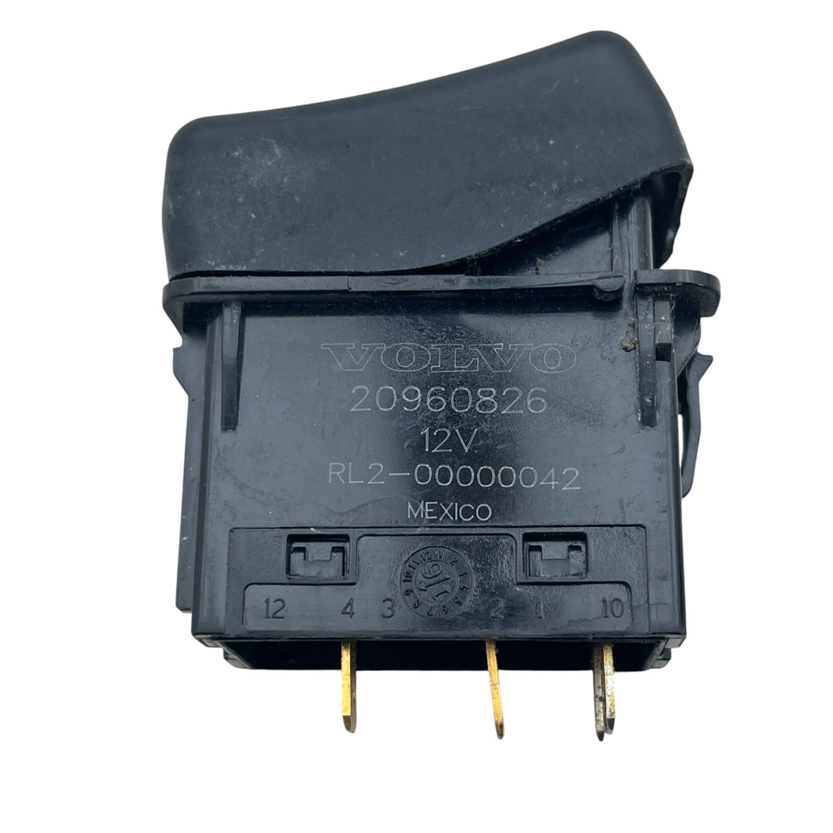 20960826 Genuine Volvo Hill Start Assist Rocker Switch - Second Truck Parts