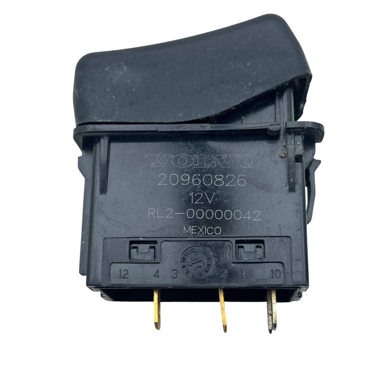 20960826 Genuine Volvo Hill Start Assist Rocker Switch - Second Truck Parts