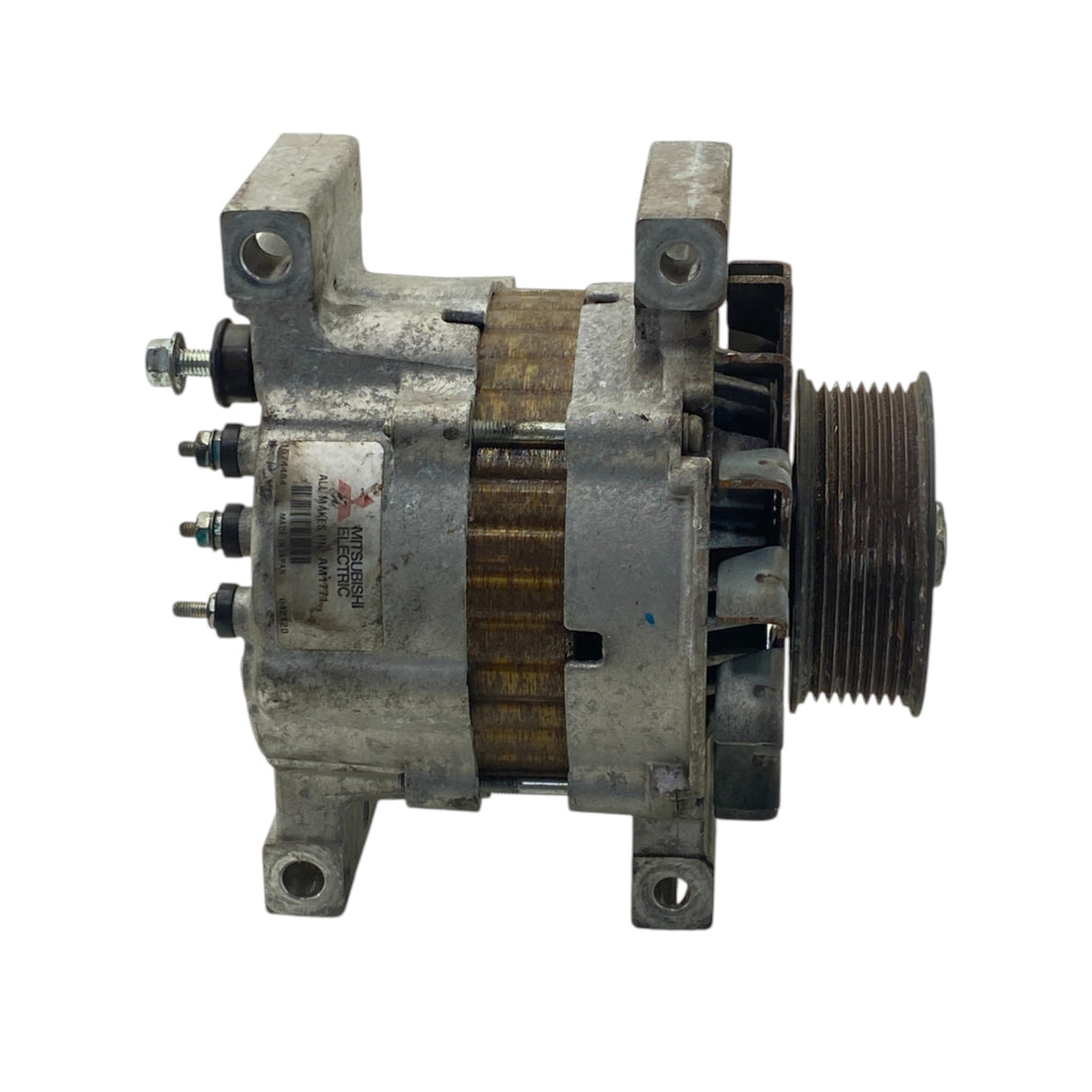 AM1771 Genuine Mitsubishi Pad Mount Alternator 12V 160 Amp - Second Truck Parts