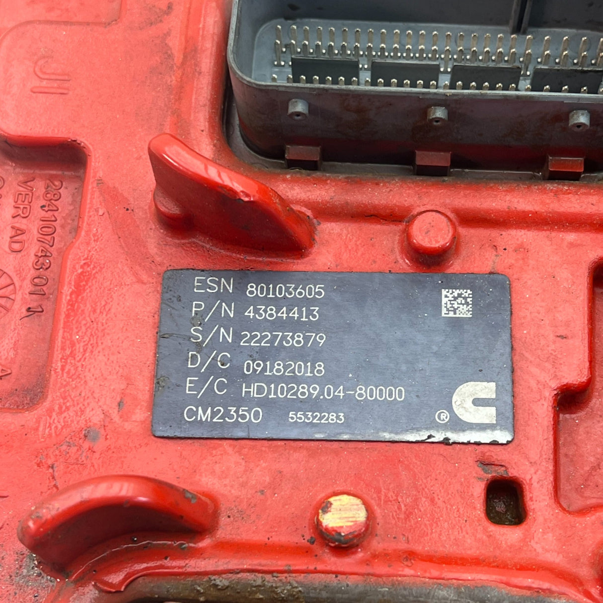 4384413 Genuine Cummins Electronic Control Module - Second Truck Parts