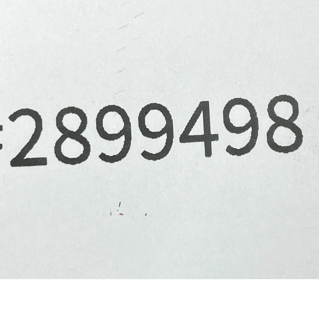 2899498 Genuine Cummins Tur Oil Drain Tube - Second Truck Parts