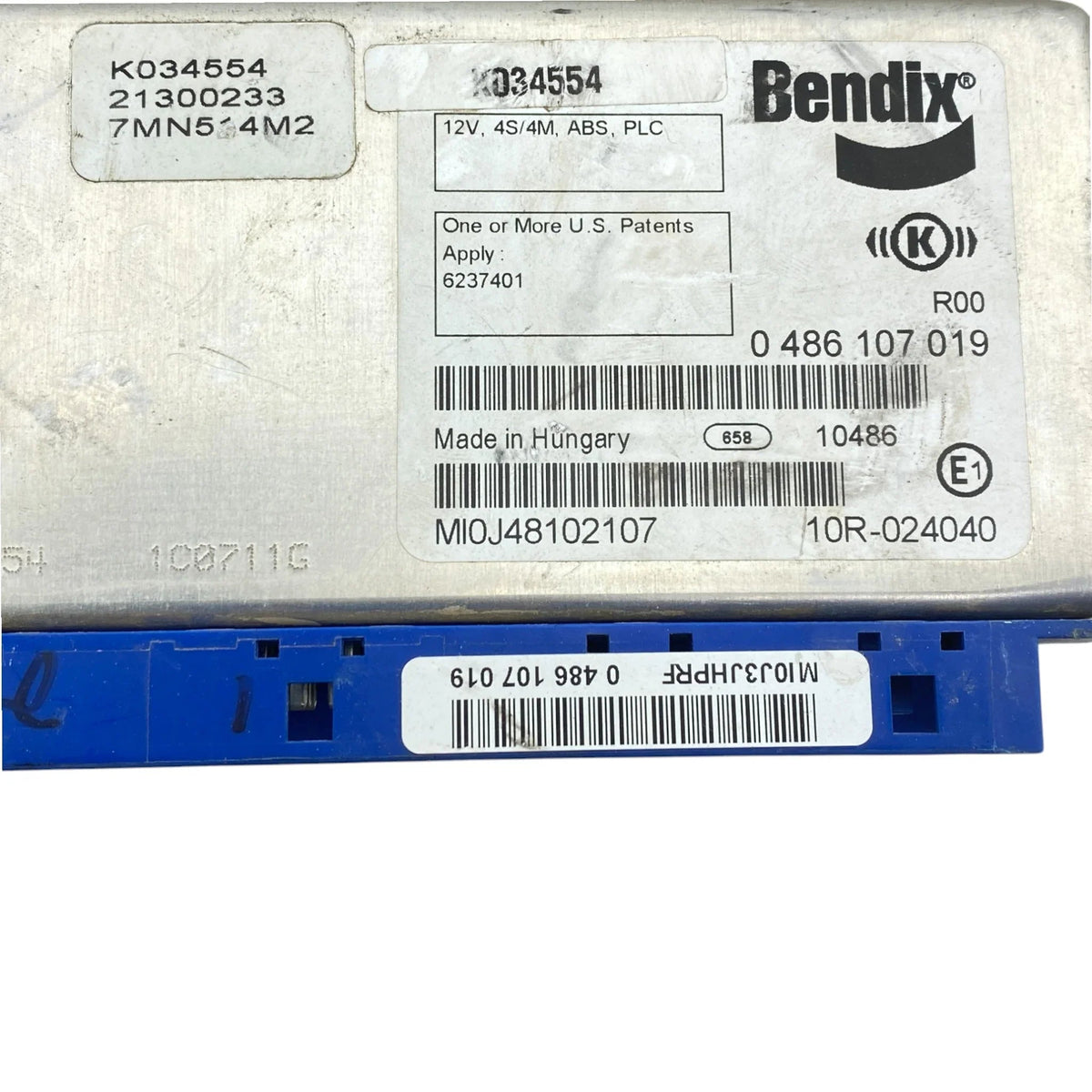 0486107019 Genuine Bendix Brake Control Module - Second Truck Parts