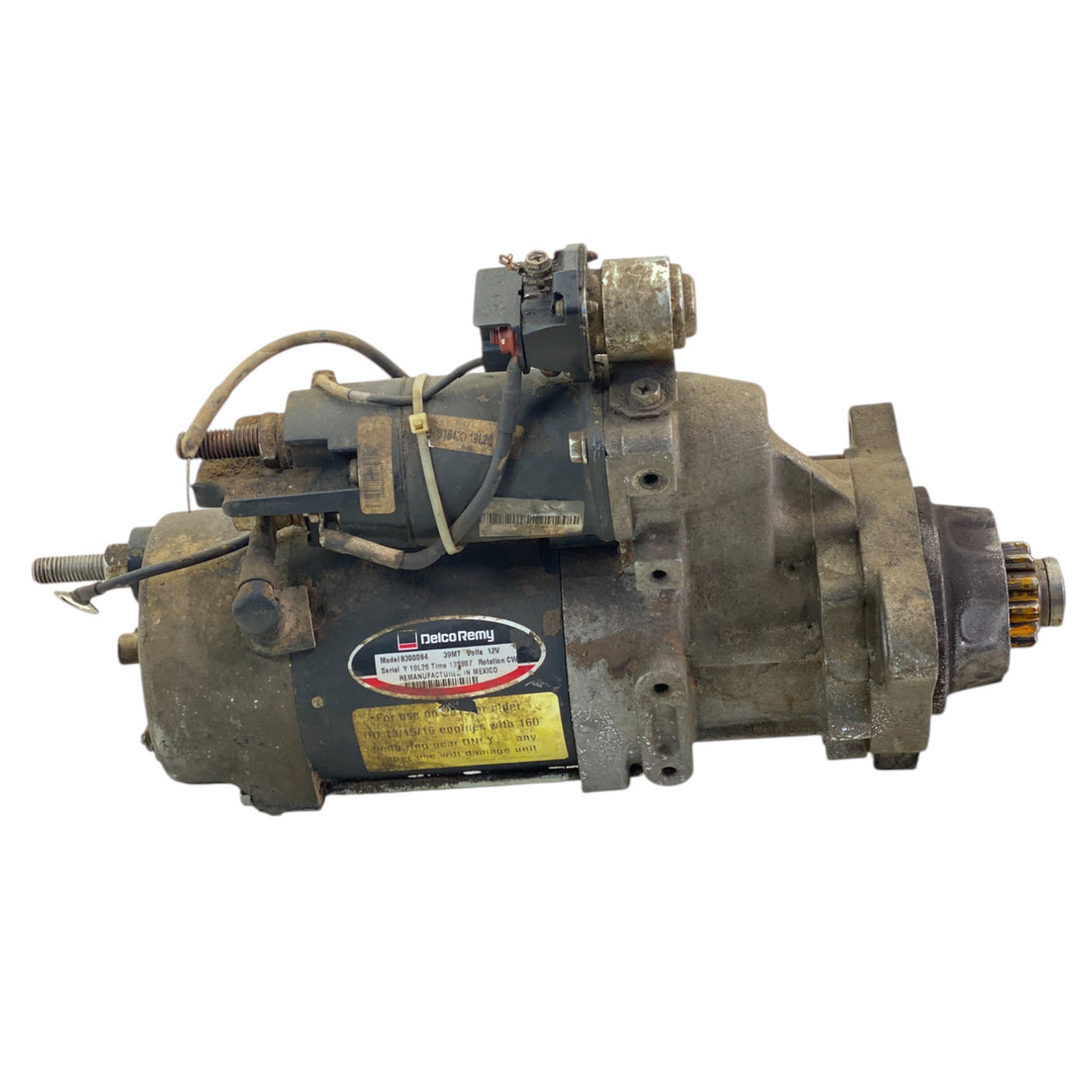 8300084 Genuine Delco Remy Starter 39MT 12V - Second Truck Parts