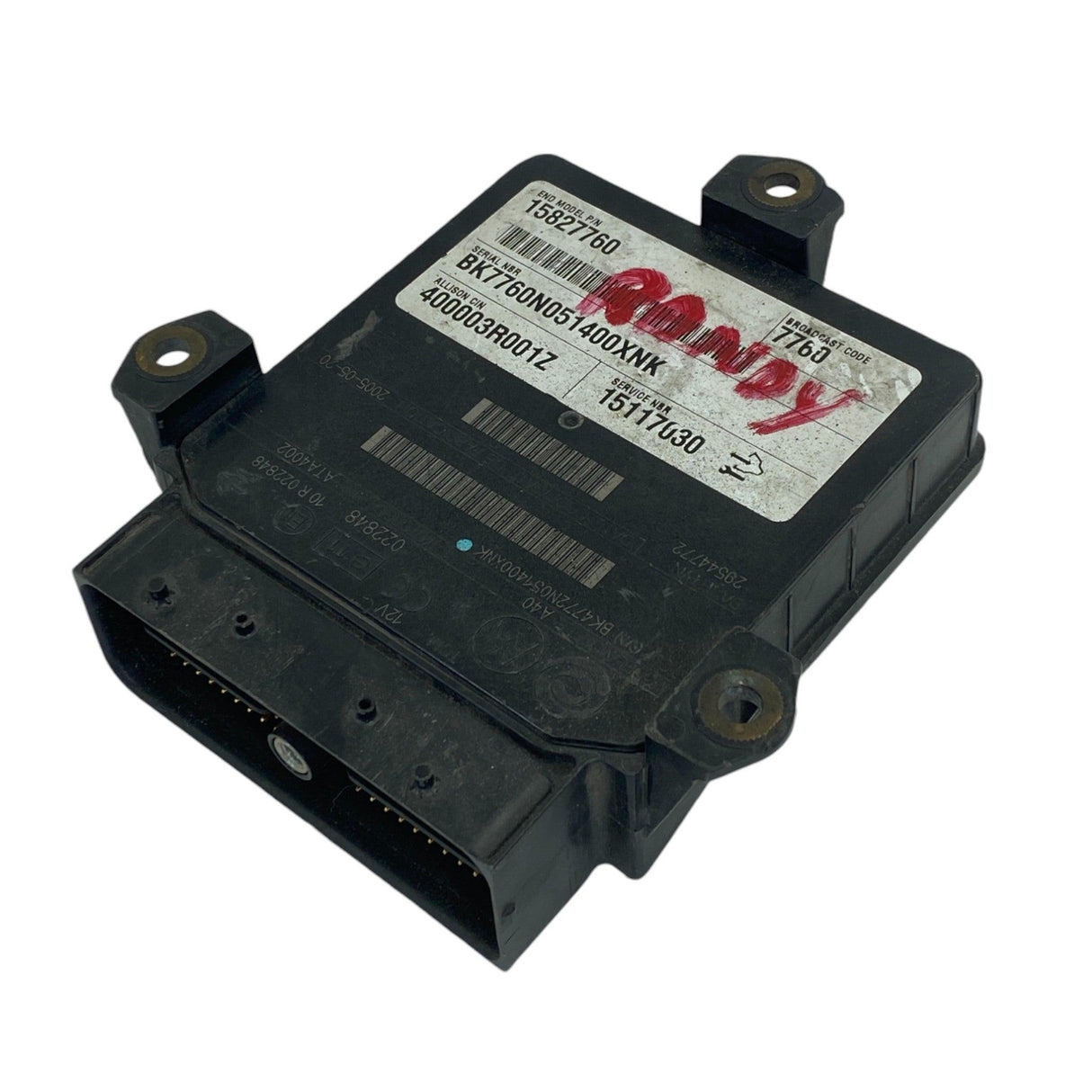 15827760 Genuine Allison TCM Automatic Transmission Control Module - Second Truck Parts