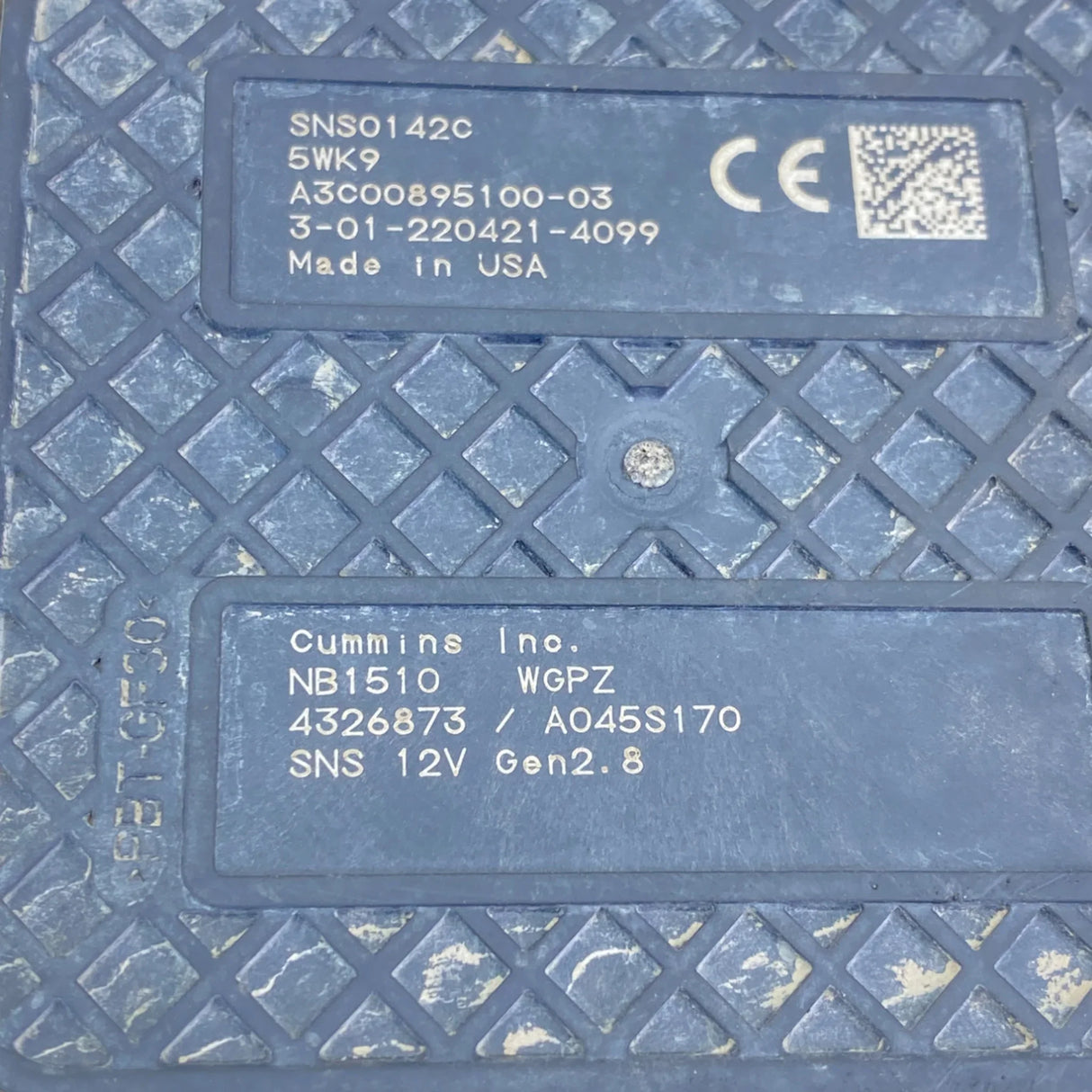 4326873 Genuine Cummins Nitrogen Oxide Sensor - Second Truck Parts