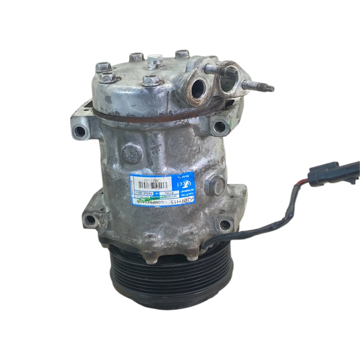 4127929C1 Genuine International AC Compressor PV8-119 Dia TW/CB Radio Block GWA Head - Second Truck Parts