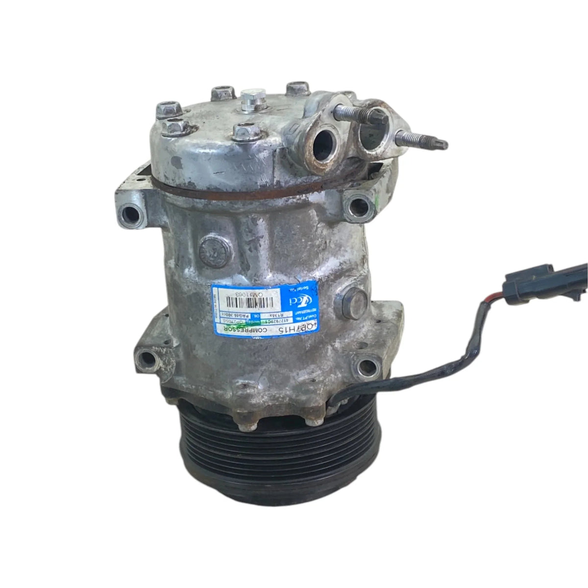 4127929C1 Genuine International AC Compressor PV8-119 Dia TW/CB Radio Block GWA Head - Second Truck Parts