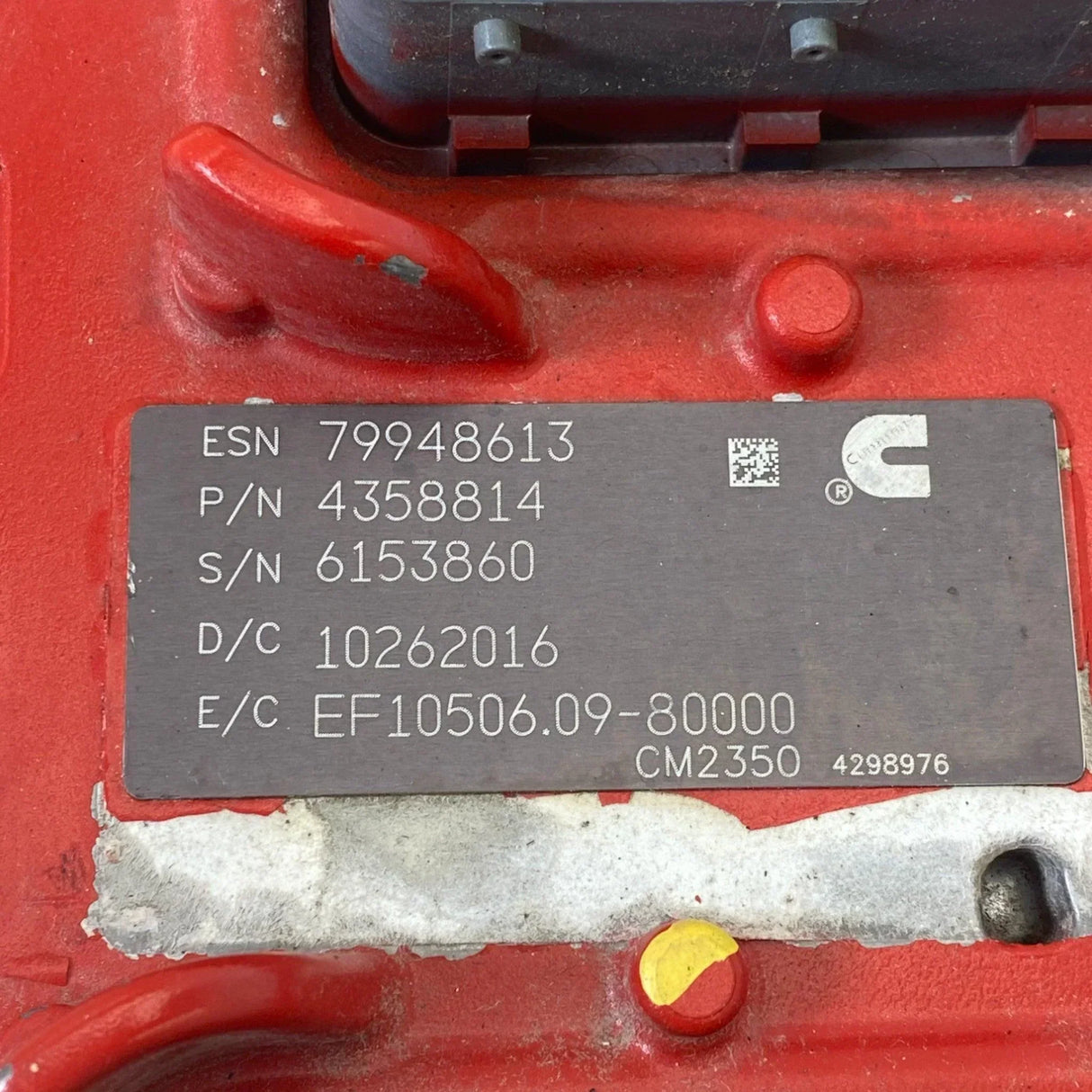 4358817 Genuine Cummins Ecm Engine Control Module - Second Truck Parts