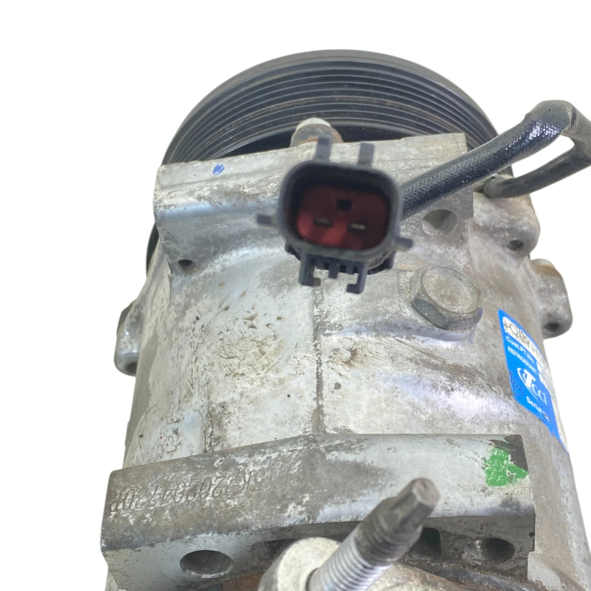 4127929C1 Genuine International AC Compressor PV8-119 Dia TW/CB Radio Block GWA Head - Second Truck Parts