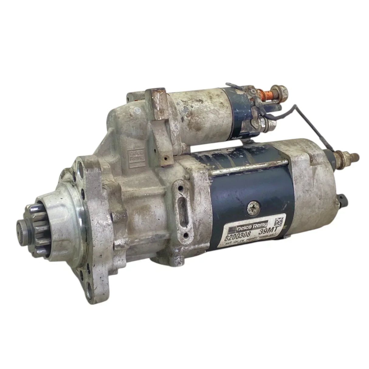 8201078 Genuine Delco Remy Starter Motor 39MT 12V - Second Truck Parts