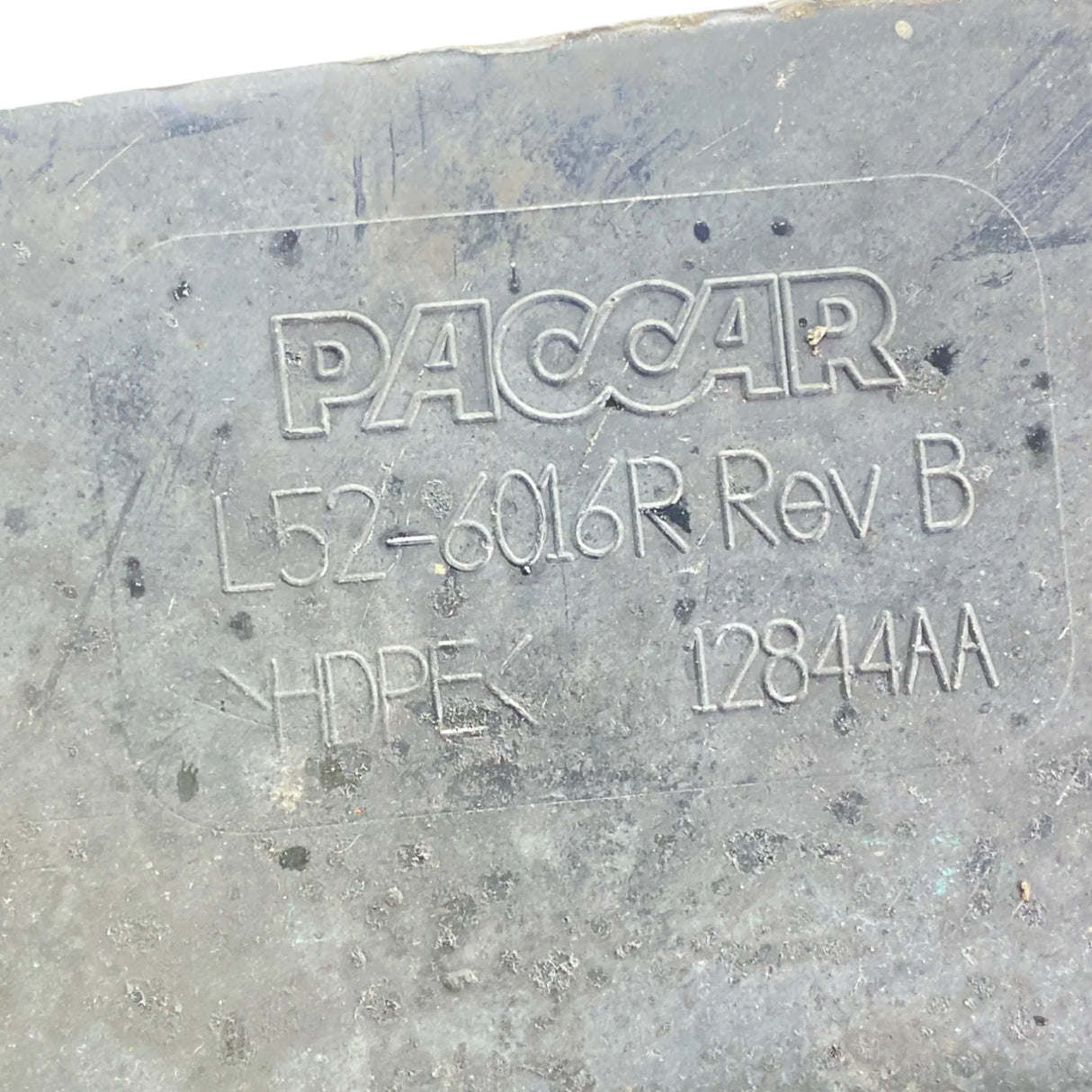 L52-6016R Genuine Paccar Headlamp Cover Liner - Second Truck Parts