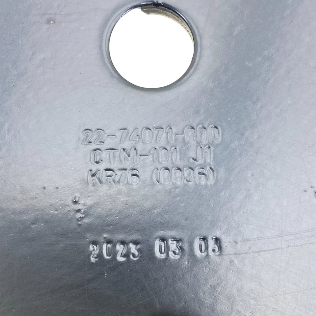 22-74071-000 Genuine Freightliner Flow Below Center Frame Support Bracket - Second Truck Parts
