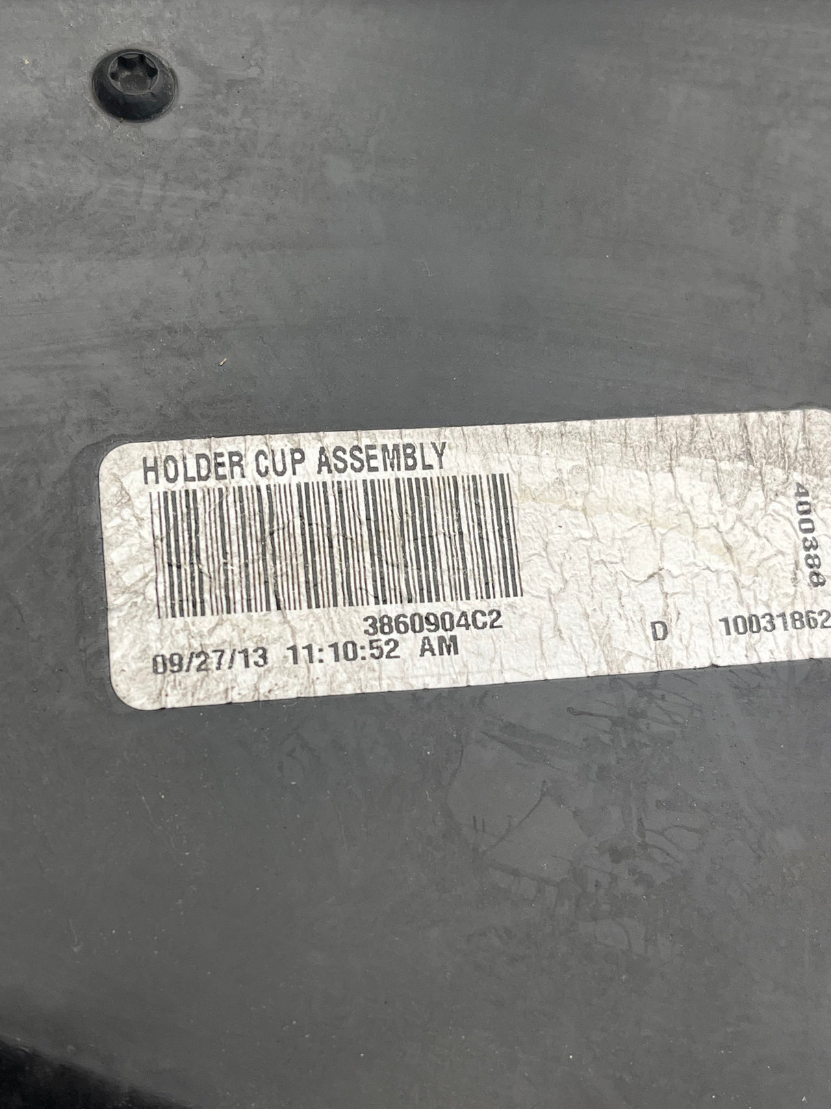 3860904C1 Genuine International Cup Holder Assembly