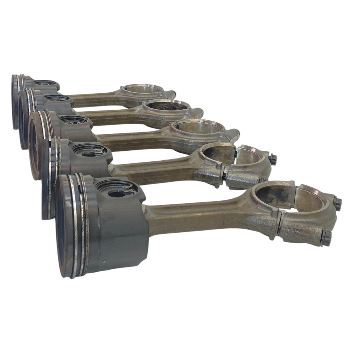 R47101 Genuine Detroit Diesel Connecting Rod With Piston Set Of five - Second Truck Parts