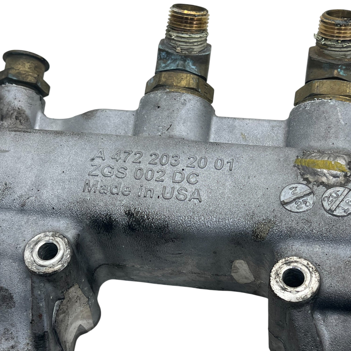 A4722032001 Genuine Detroit Diesel EGR Manifold - Second Truck Parts