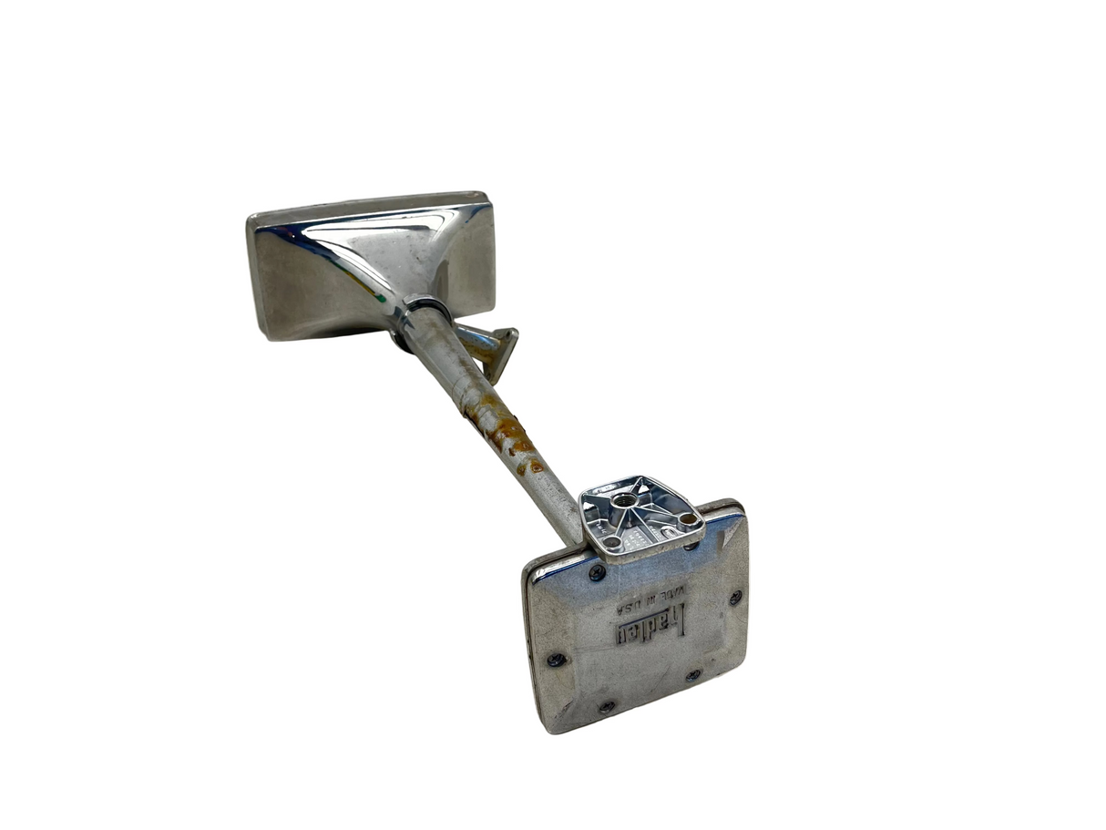 Genuine Hadley Square Single Horn Chrome
