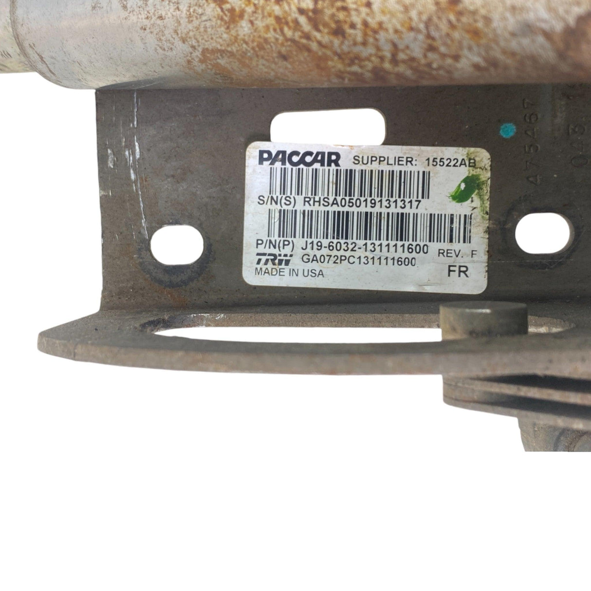 J19-6032-131111600 Genuine Paccar Column Steering - Second Truck Parts
