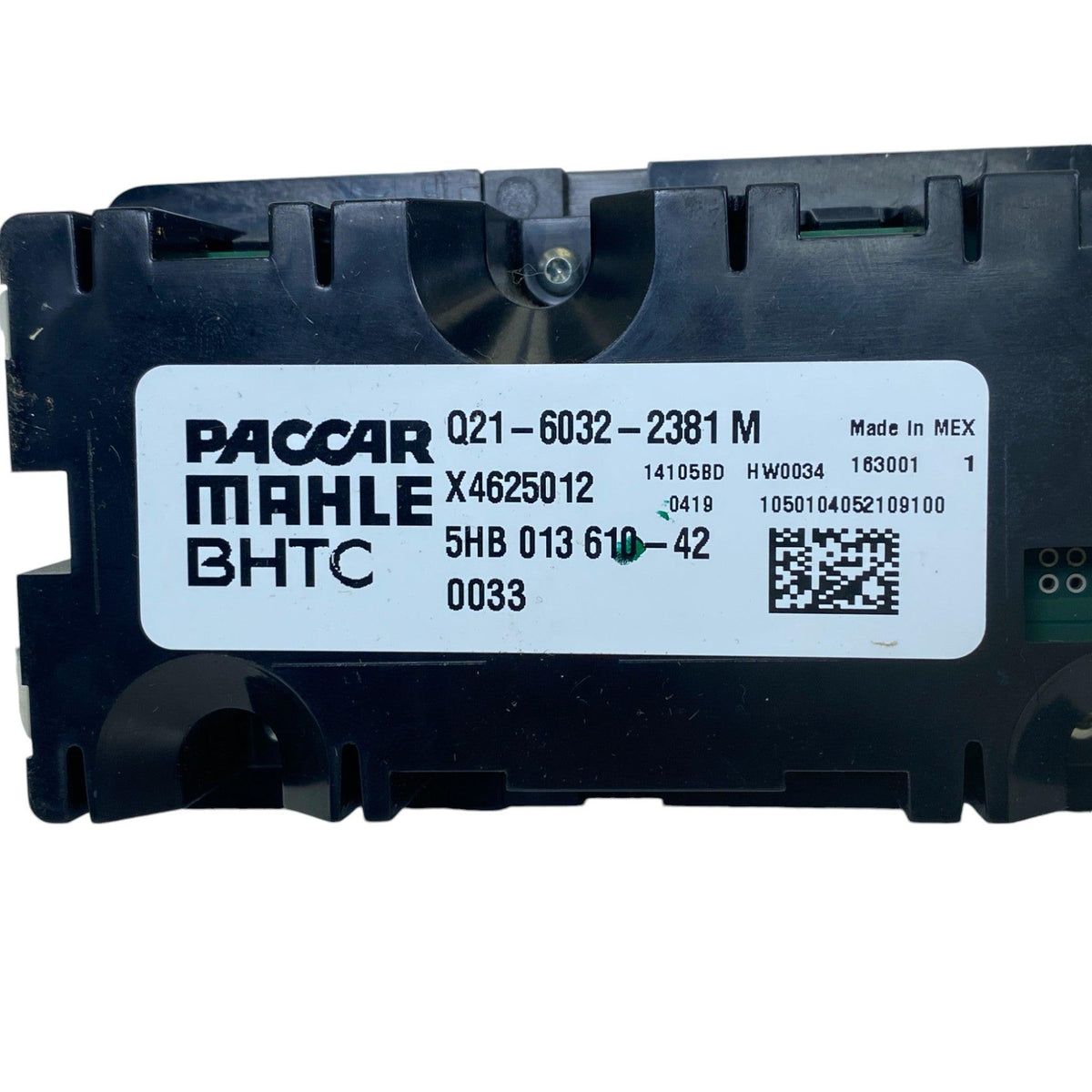 Q21-6032-2381 Genuine Paccar Temperature Control - Second Truck Parts