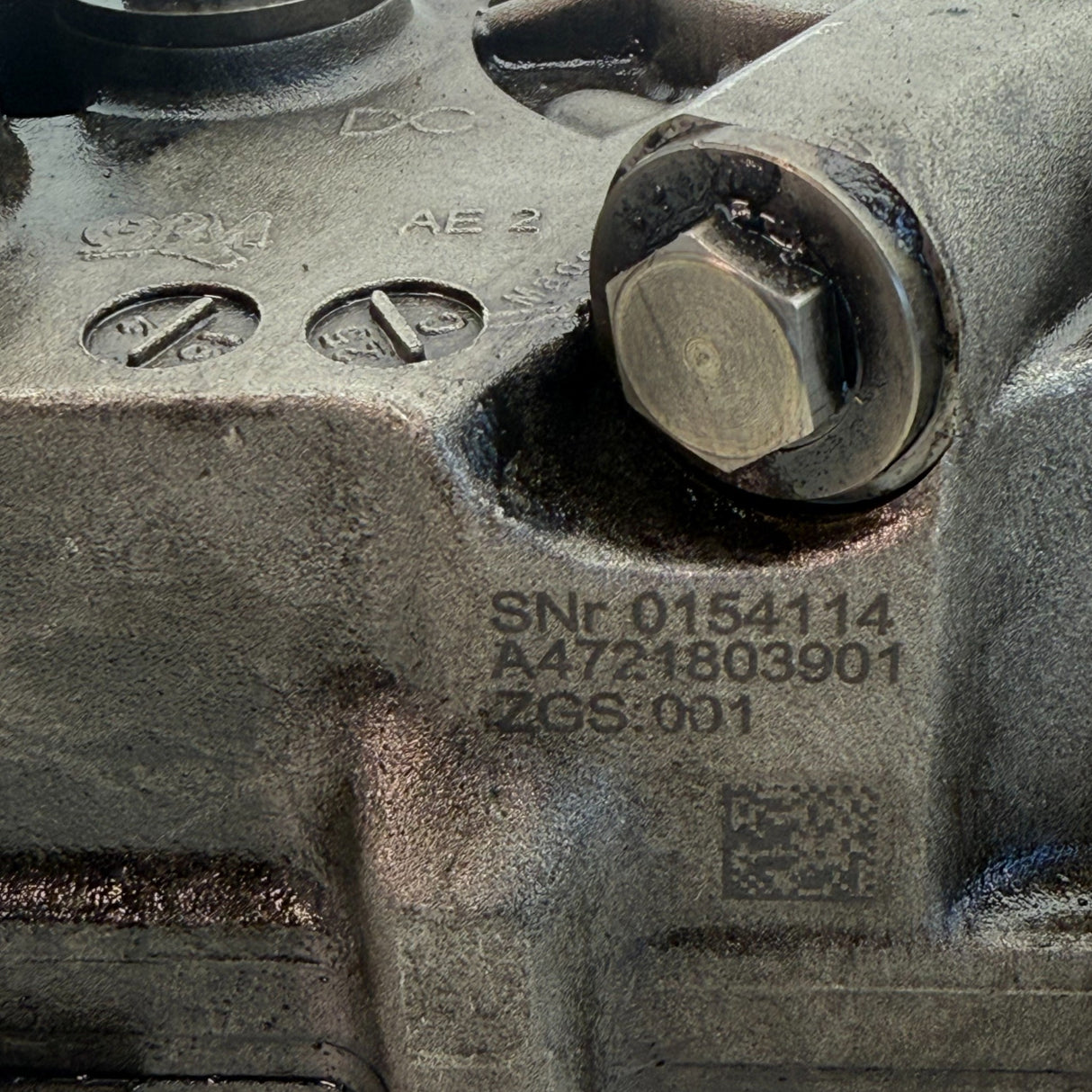 A4721803901 Genuine Detroit Diesel Oil Pump - Second Truck Parts