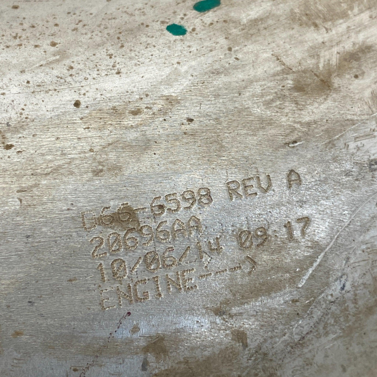 D66-6598 Genuine Paccar Air Transfer Tube - Second Truck Parts