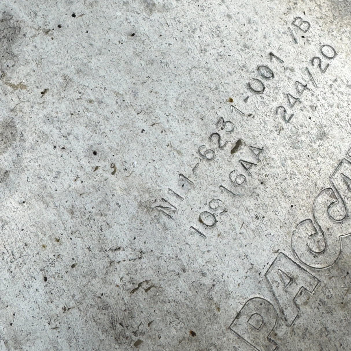 N11-6231-001 Genuine Paccar Frame Access No G/H Holes Step Bracket - Second Truck Parts