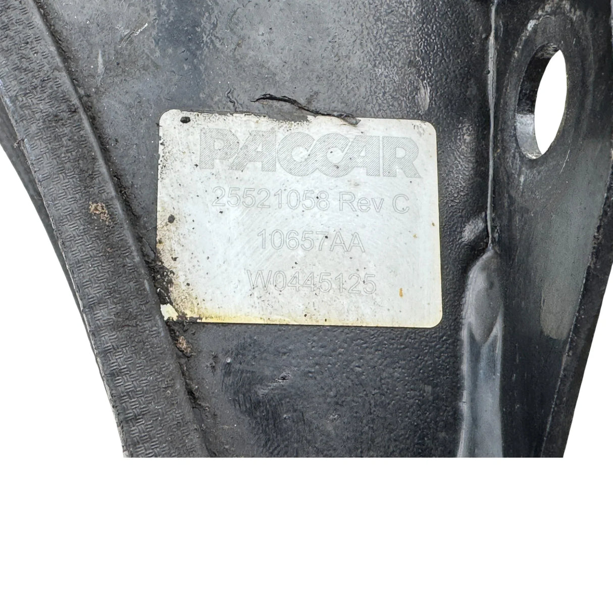 25521058 Genuine Paccar Left Fuel Tank Bracket - Second Truck Parts