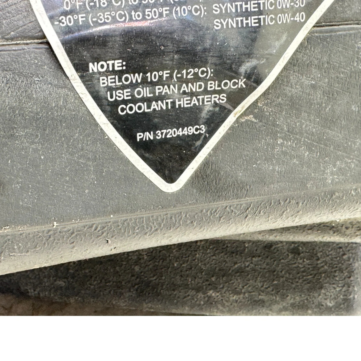 3720449C3 Genuine International Air Cleaner - Second Truck Parts