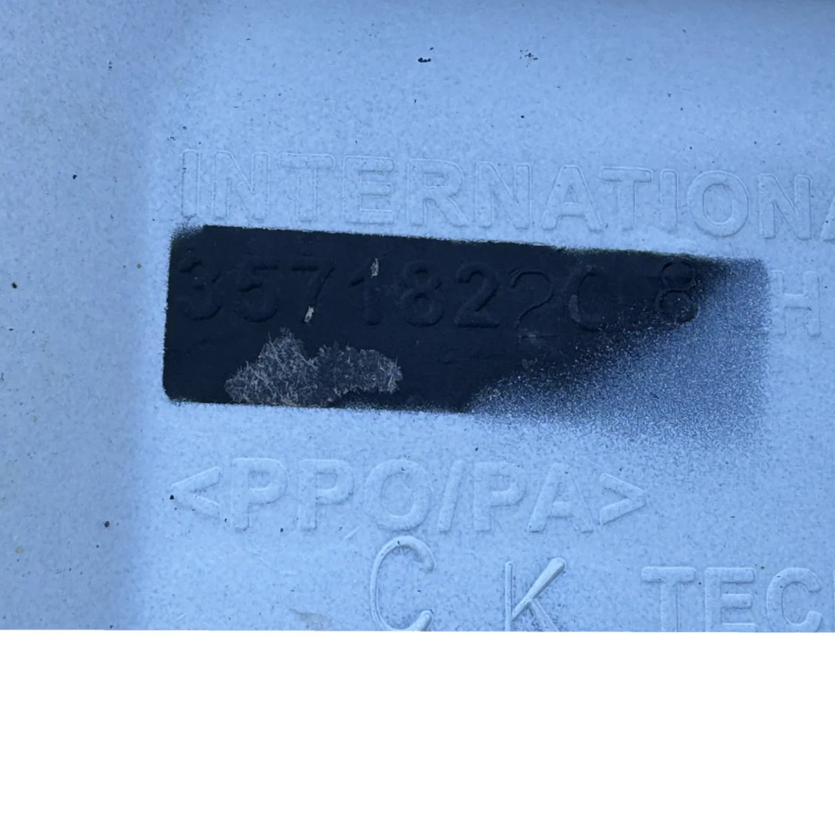 3571822C8 Genuine International Front Left Hand Fender Extension Assembly - Second Truck Parts