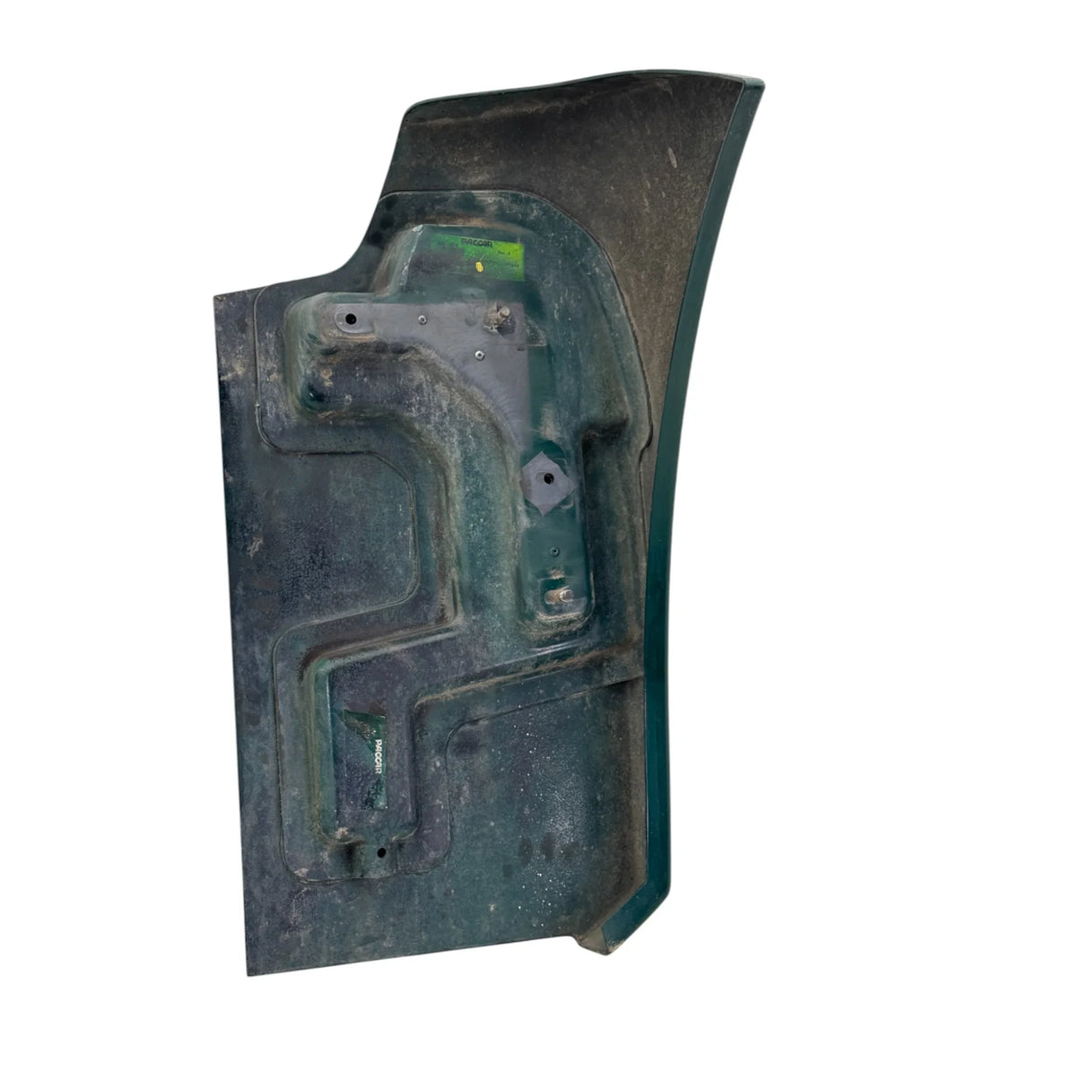 N35-6015 Genuine Paccar Green Left Hand Fender Extension - Second Truck Parts