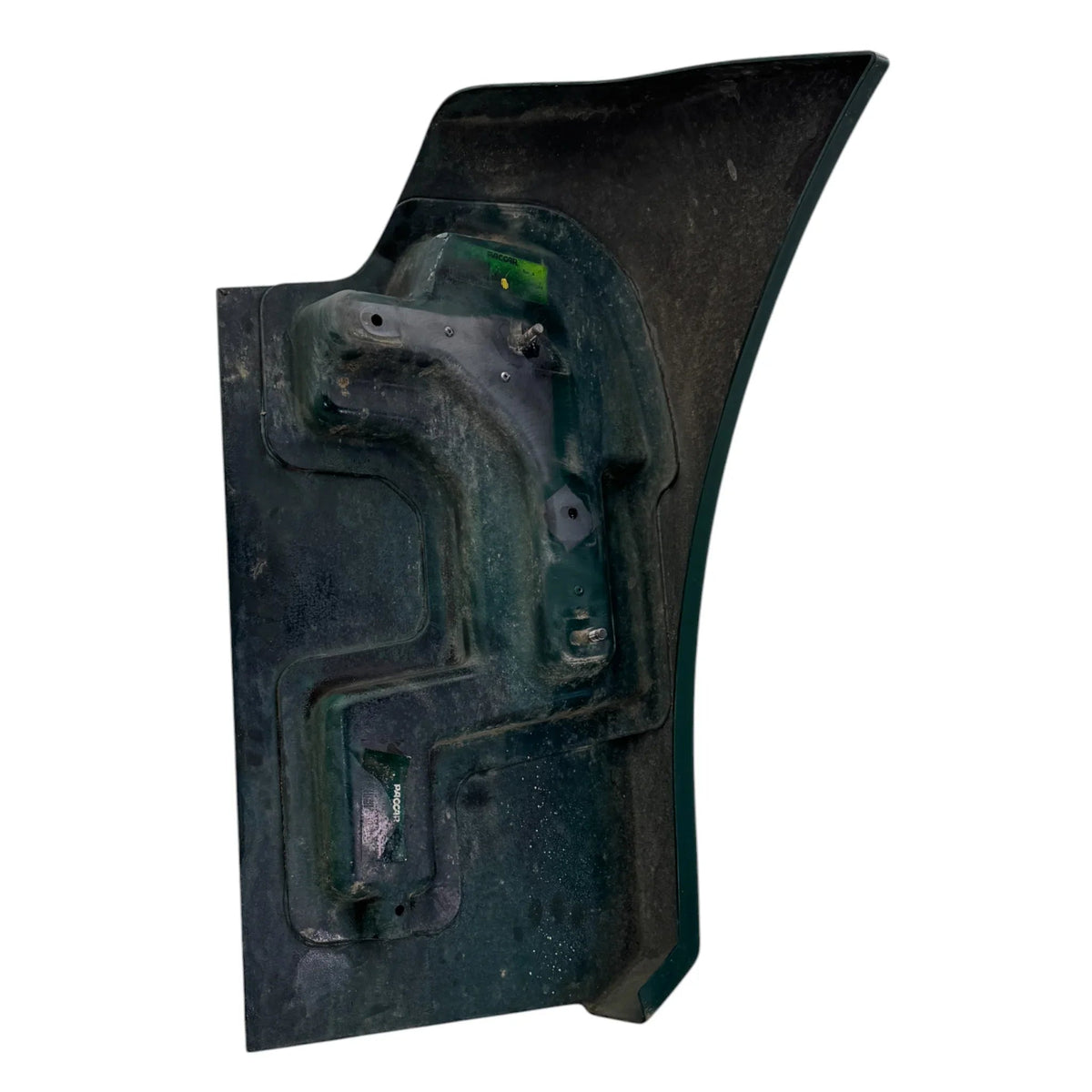N35-6015 Genuine Paccar Green Left Hand Fender Extension - Second Truck Parts