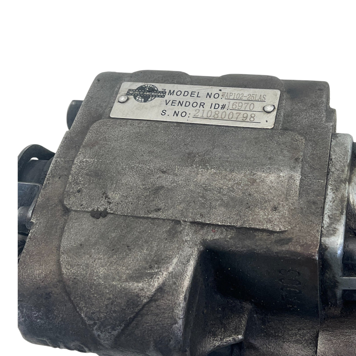 WAP102-25LAS Genuine World American Hydraulic Dump Pump - Second Truck Parts