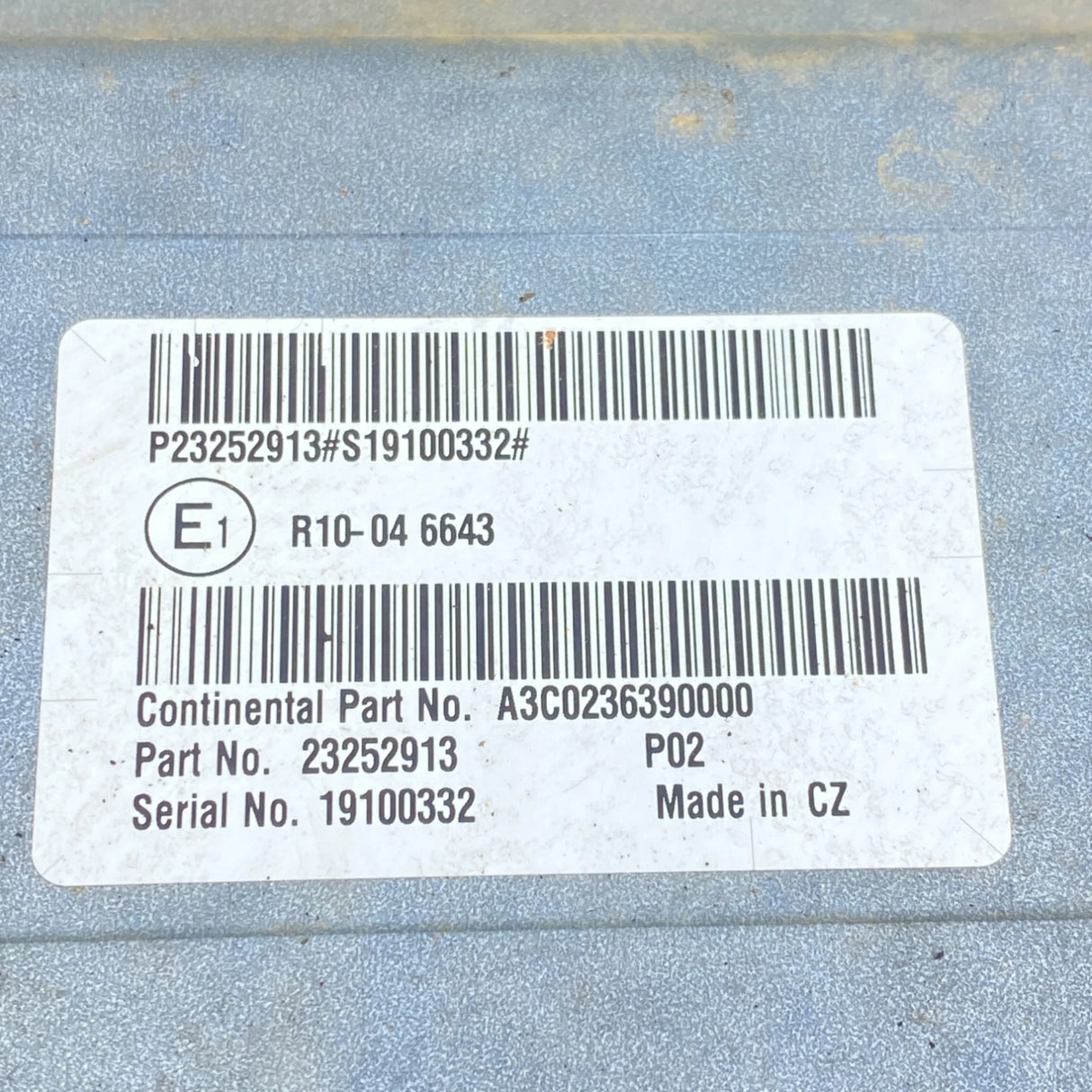 23252913 Genuine Volvo SCR Control Unit - Second Truck Parts