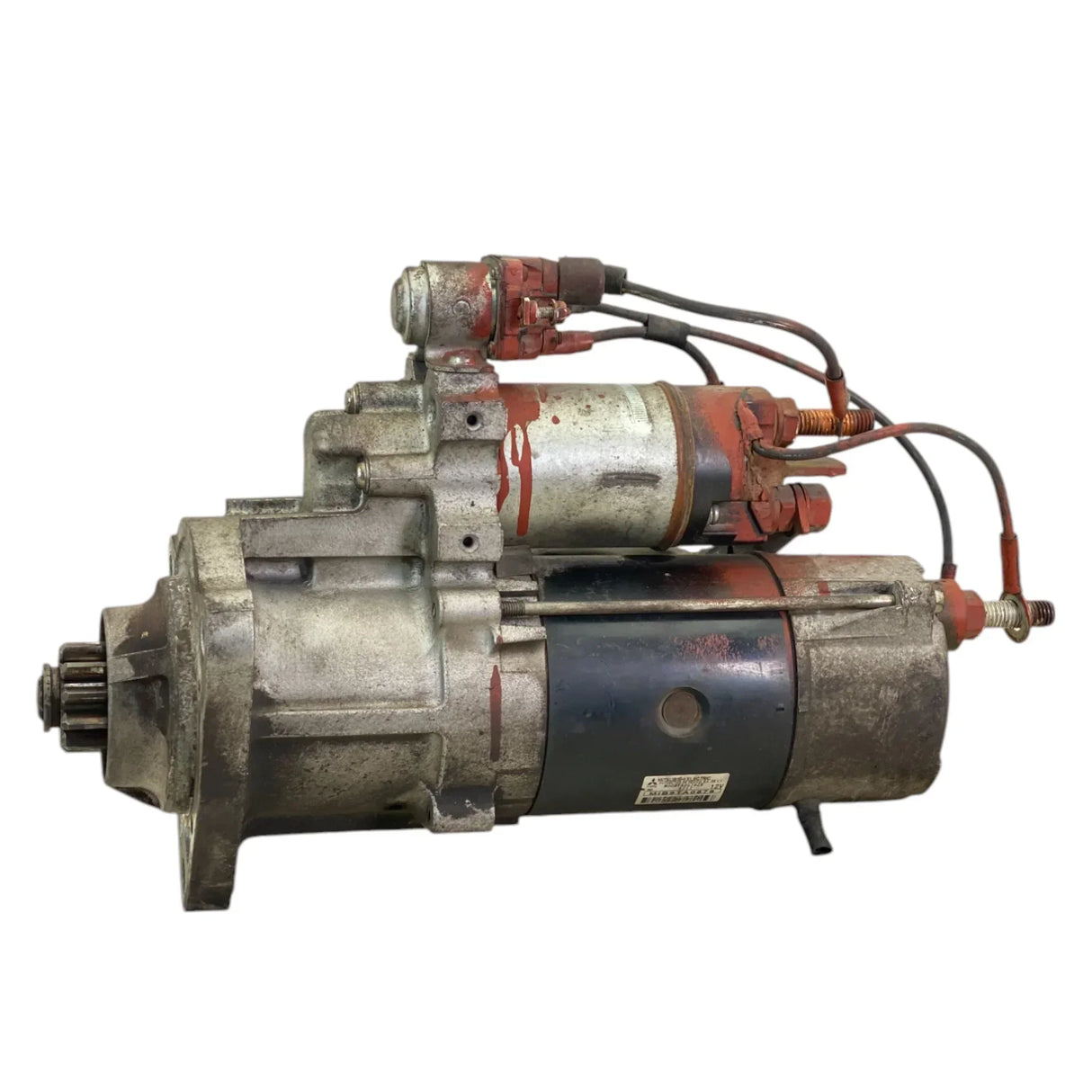 MIB9TA0579 Genuine Mitsubishi Starter Motor Assembly 12V 39MT - Second Truck Parts