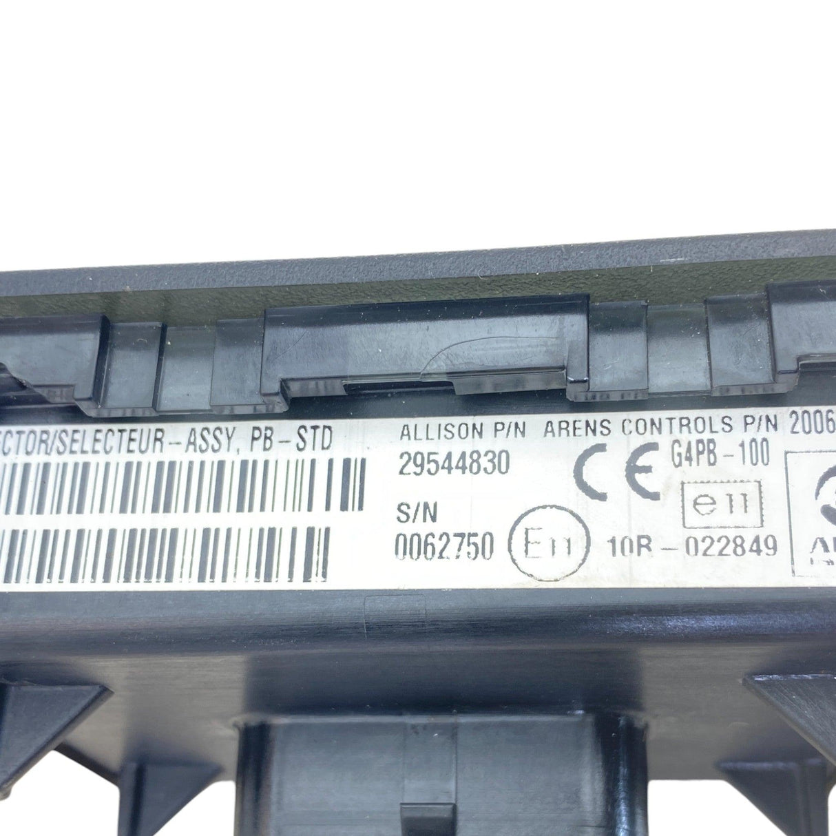 29544830 Genuine Allison Push Button Shift Selector - Second Truck Parts