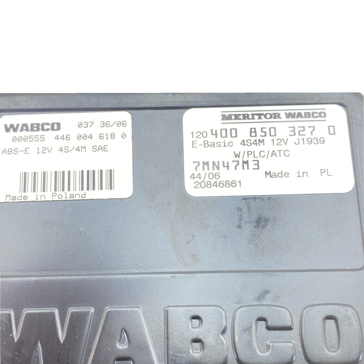 4460046180 Genuine Wabco ABS ECU Electronic Control Unit - Second Truck Parts