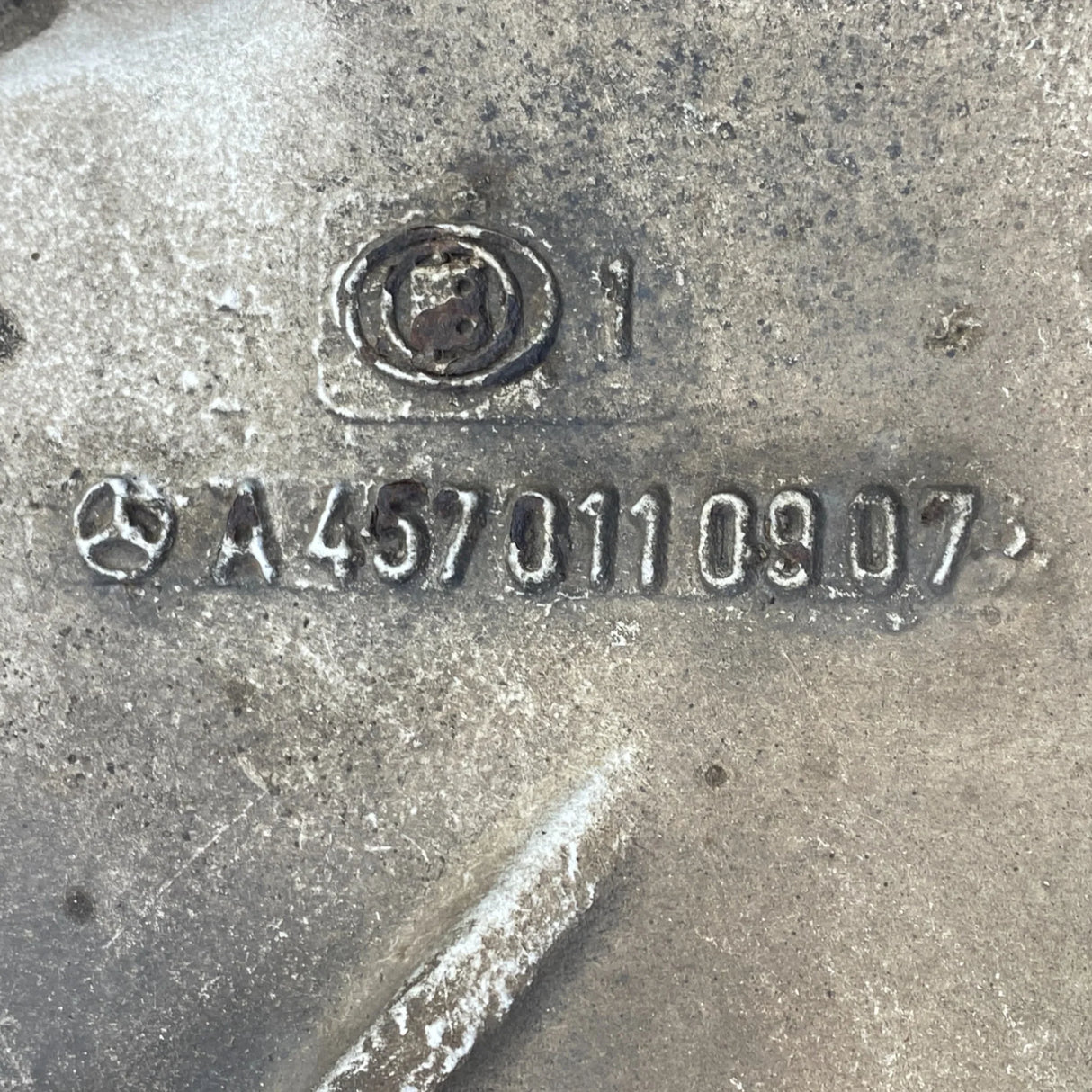 A4570110907 Genuine Mercedes Engine Cover - Second Truck Parts