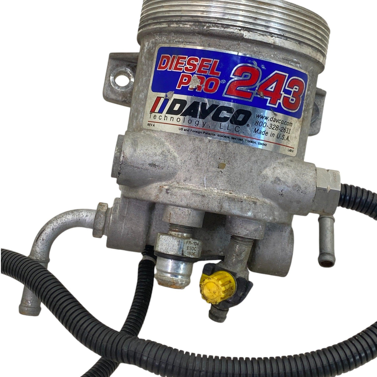 DIESEL PRO 243 Genuine Davco Fuel Water Separator - Second Truck Parts