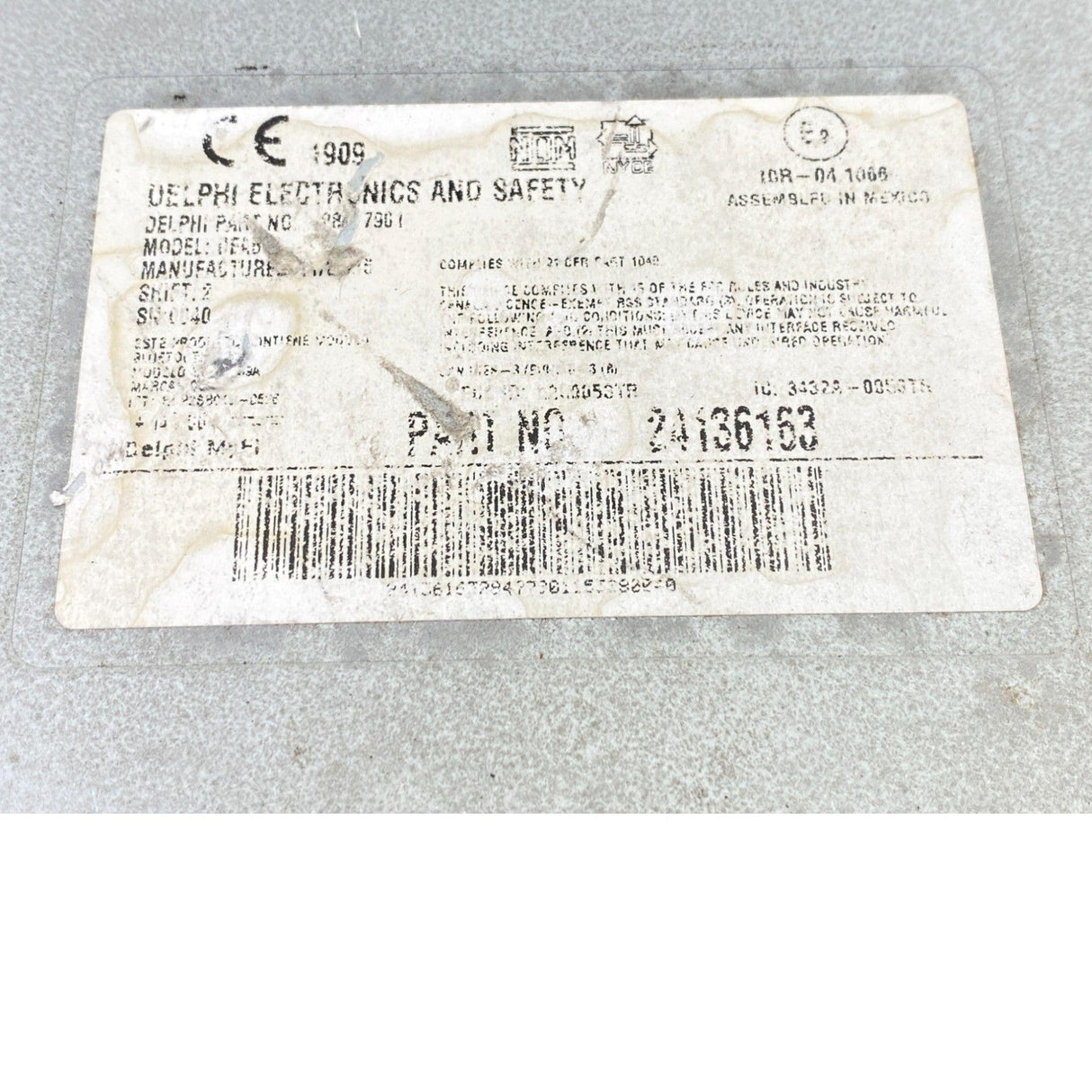 24136163 Genuine Mack Radio USB Bluetooth CD Player - Second Truck Parts