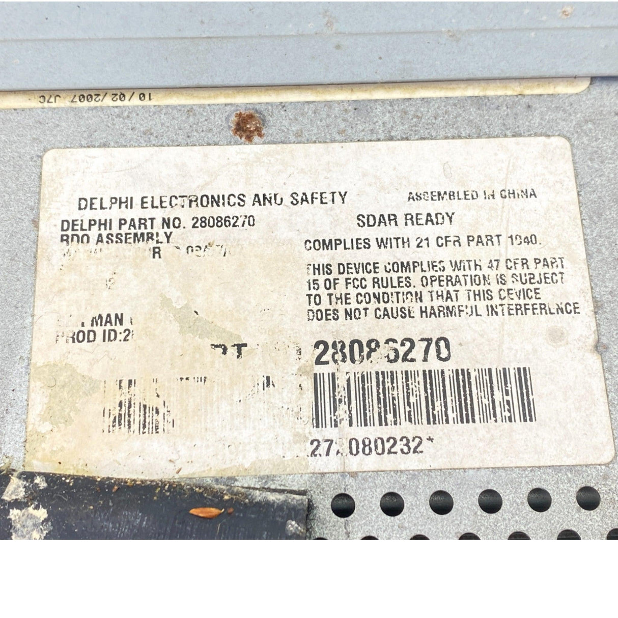 28086270 Genuine Mack Radio AM/FM/CD - Second Truck Parts