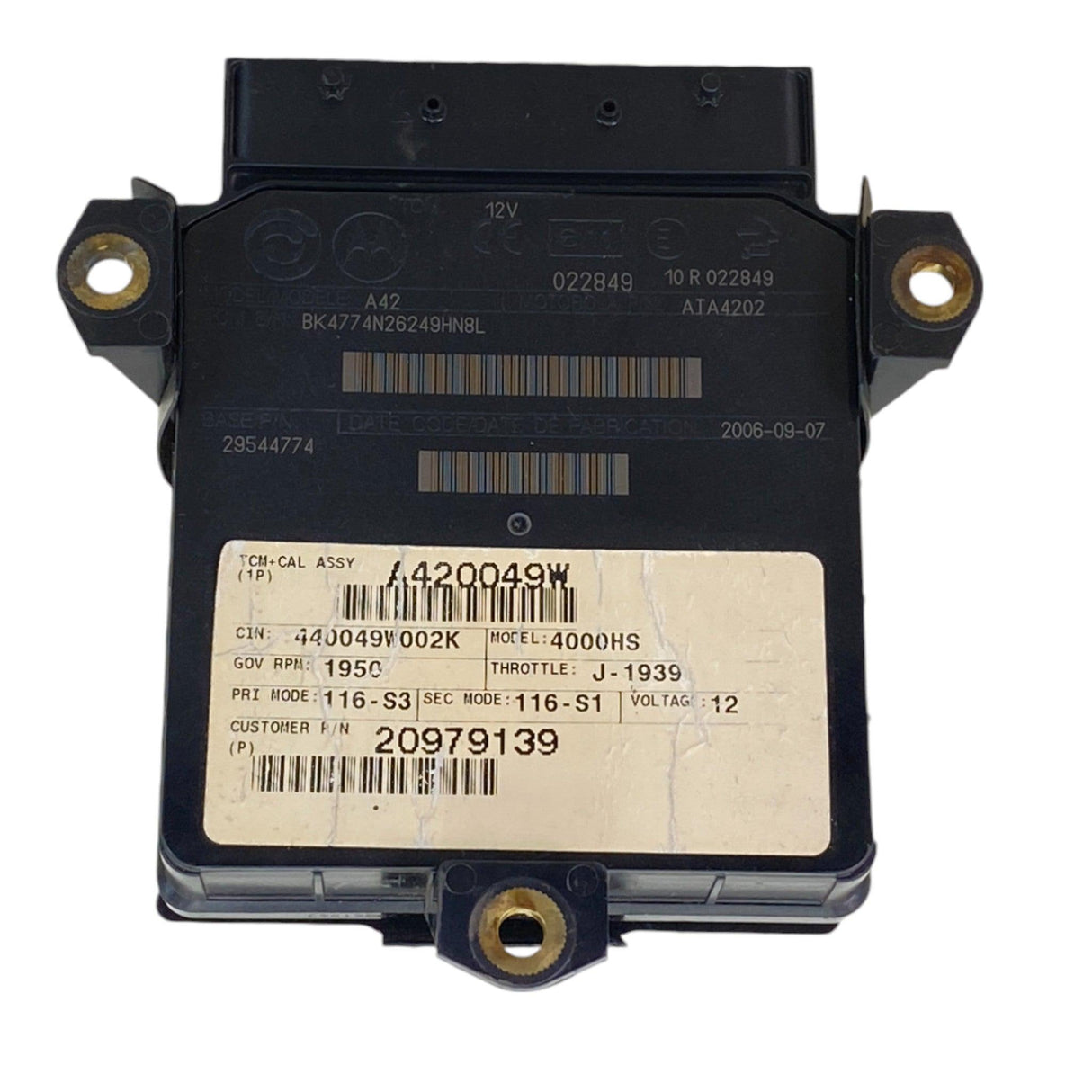 29544774 Genuine Allison TCM Transmission Control Module - Second Truck Parts